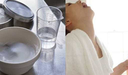 Nước muối làm sạch miệng họng, ngăn vi khuẩn phát triển